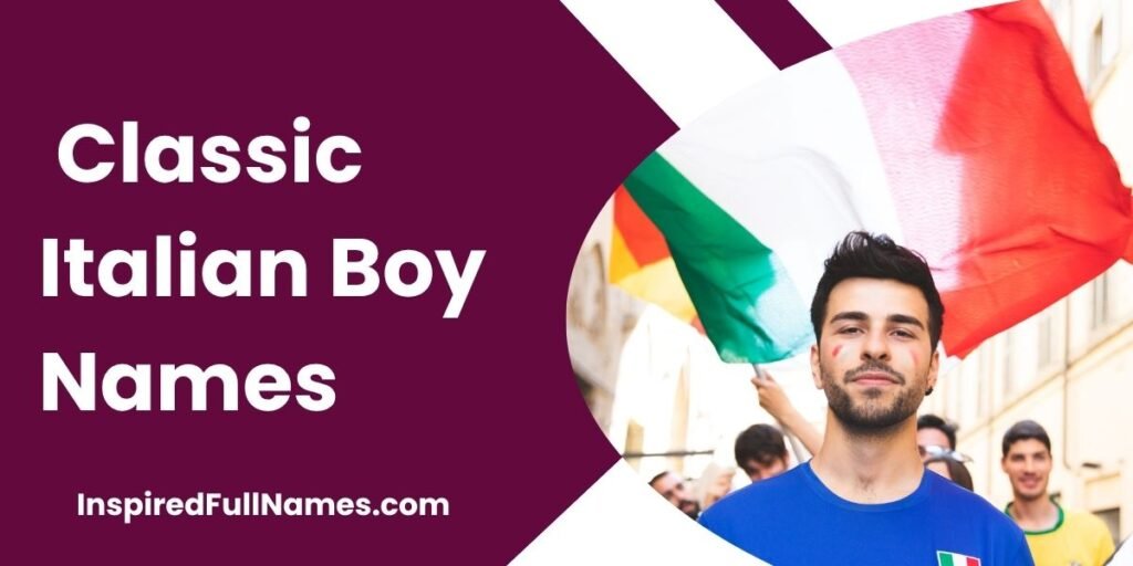 Classic Italian Boy Names