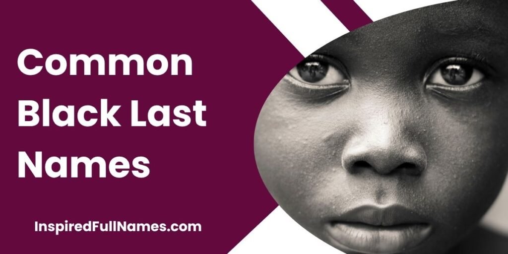 Common Black Last Names