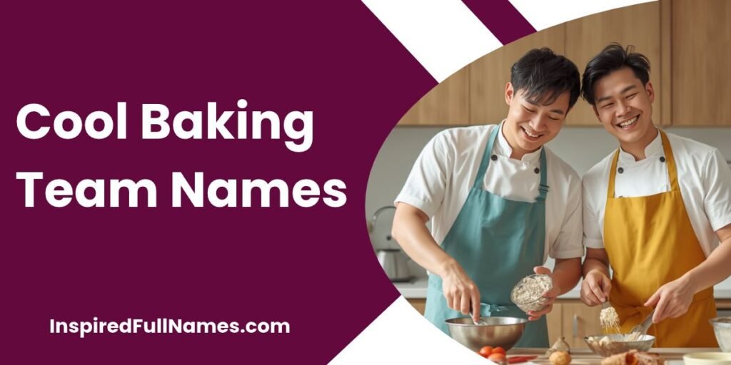 Cool Baking Team Names