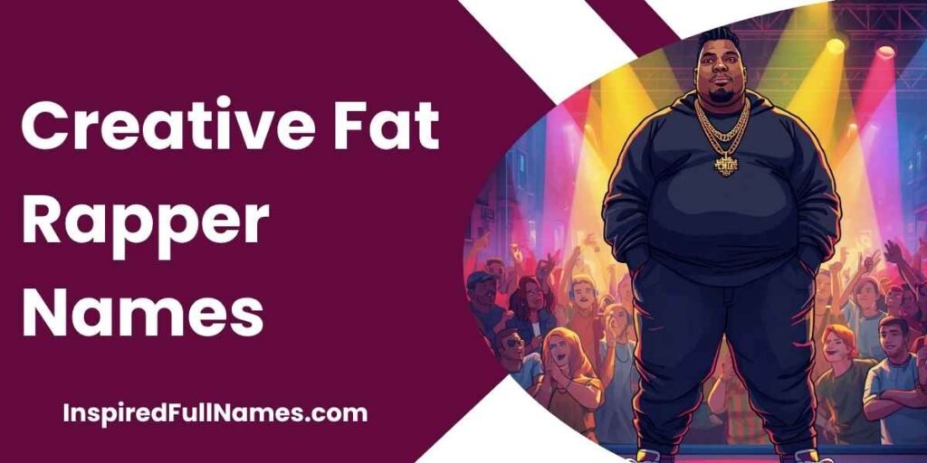 Creative Fat Rapper Names