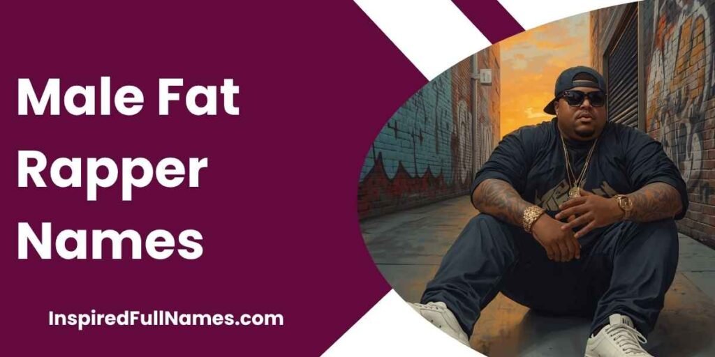 Male Fat Rapper Names