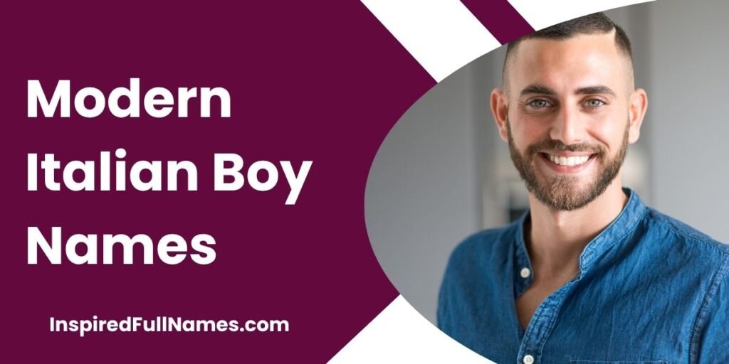 Modern Italian Boy Names