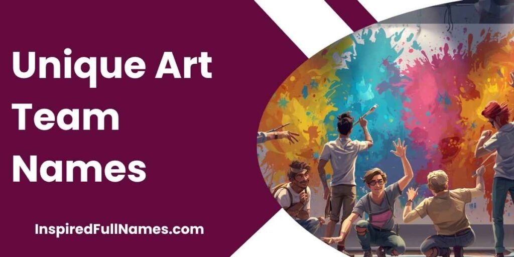 Unique Art Team Names
