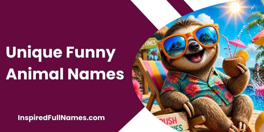 Unique Funny Animal Names