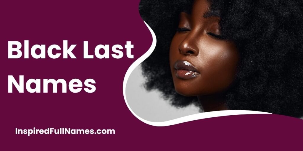 Black Last Names