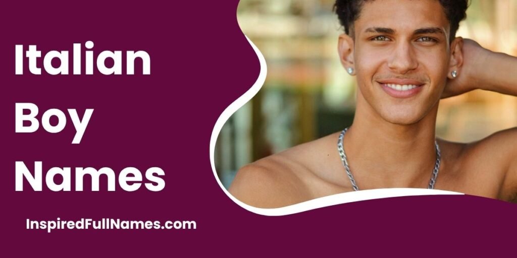 Italian Boy Names